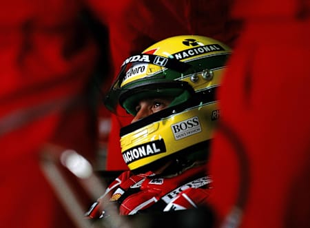 Three-time world champion, Ayrton Senna
