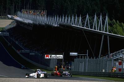 Le retour du Red Bull Ring au Grand Prix de Formule 1 d'Autriche 1997 à Spielberg.