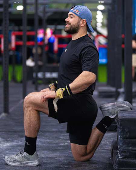 Luka Đukić pictured at the World Fitness Project Tour Stop 1 in Indianapolis, United States, on May 9–11.