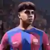 Lamine Yamal en EA Sports FC 25.