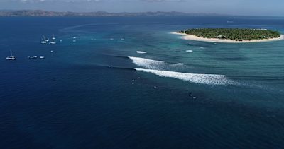 Tavarua in Fiji. 