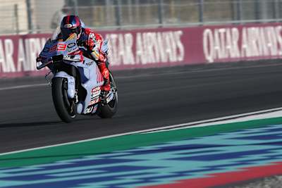 Marc Márquez en el test de MotoGP de 2024 en Qatar.