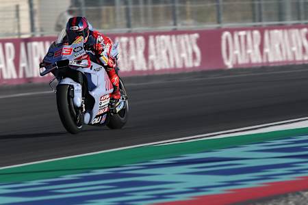 Marc Márquez beim MotoGP-Test 2024 in Katar.