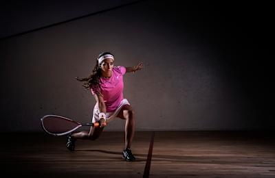 Nouran Gohan performs during a photoshoot in Cairo.