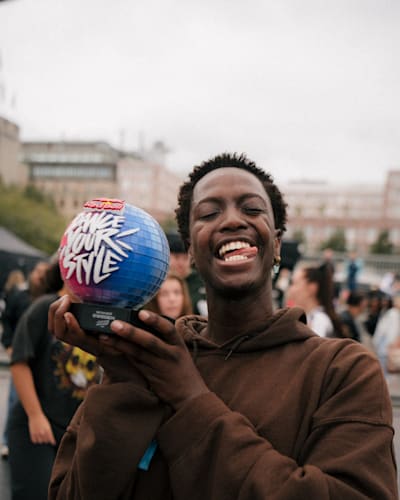 Participants dancing at the Red Bull Dance Your Style final in Kungsträdgården, Stockholm on the 26th of August 2023. 