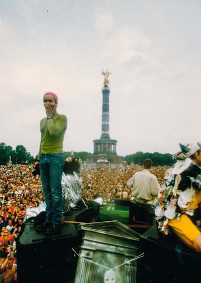 Loveparade an der Siegessäule