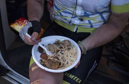 炭水化物補給の定番といえばやはりパスタ