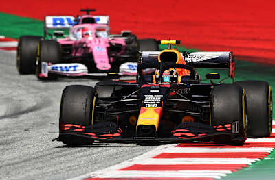 Alex Holding Off Sergio Pérez