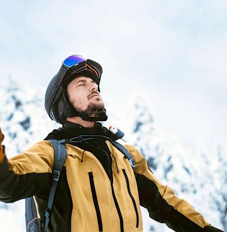 Marcel Hirscher genießt die Ruhe, Skifahren bedeutet jetzt Entspannung.