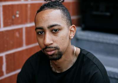 Portrait of music producer and DJ, Errol Bangz.