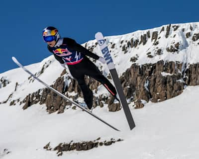 Ryoyu Kobayashi of Japan seen in Akureyri, Iceland on April, 23, 2024.