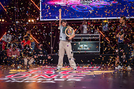 B-Girl Jo announced as the Red Bull BC One Cypher India 2021 B-Girl Champion