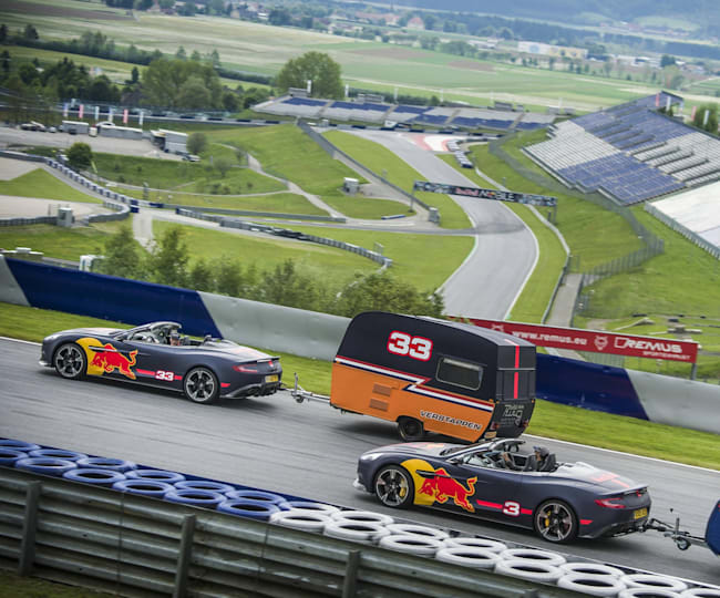 Red Bull Racing Caravan Race Behind The Scenes Video
