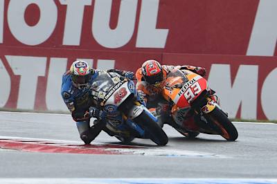 Passing Marquez put Jack in P1