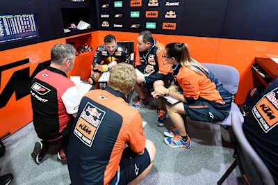 Inside the Red Bull KTM Factory Racing garage
