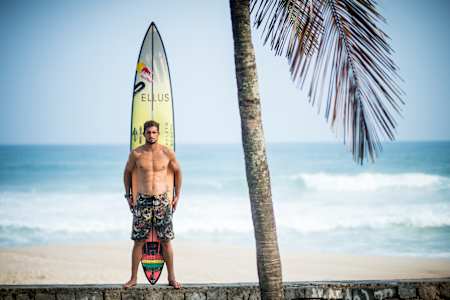 Lucas Chianca is seen during the recording of Se Prepara video series in Rio de Janeiro, Brazil on September 19, 2019