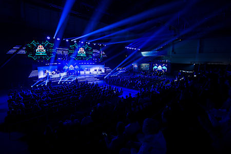 Bilde av scenen under Red Bull Flick 2021 Invitational i Helsinki, Finland. 