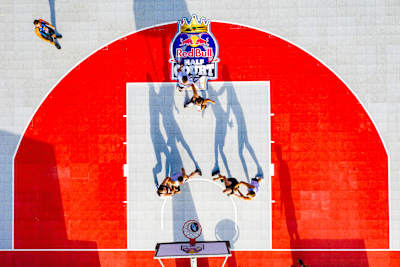 Venue at the Red Bull Half Court Finals 2020 in Vilnius, Lithuania on August 14, 2020.