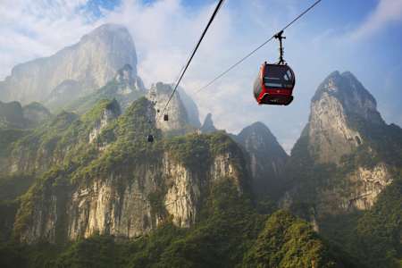 Tienmen cable car