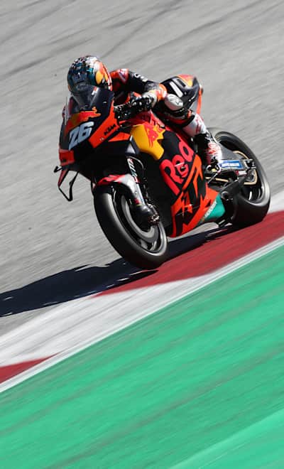 Dani Pedrosa races during the MotoGP World Championship in Spielberg, Austria on August 6, 2021.