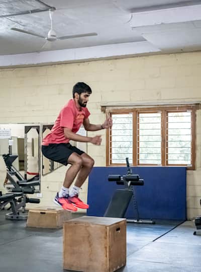 Box Jumps Srikanth Kidambi S Exercise For Explosivity