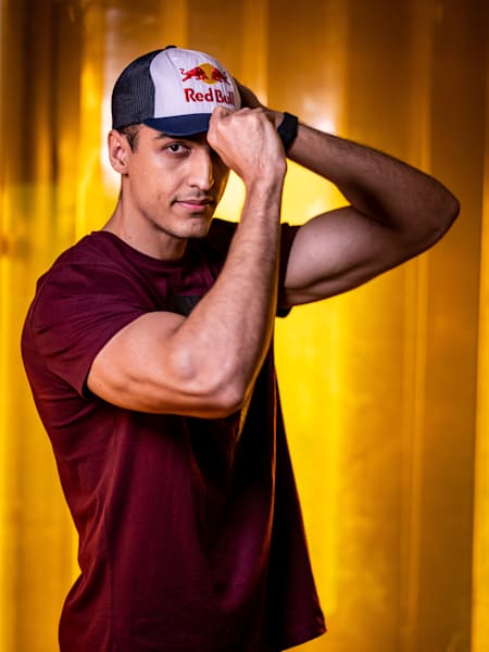 CS:GO gamer Ankit 'V3nom' Panth poses for a photo