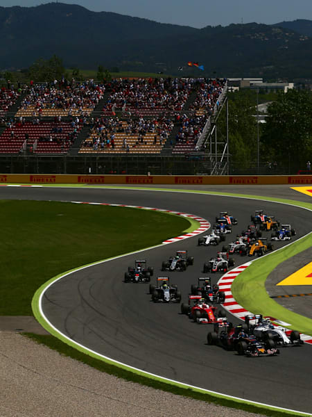 Wyścig F1 na torze Circuit de Barcelona-Catalunya