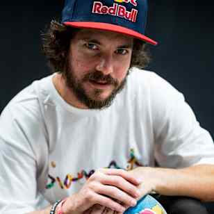 Torey Pudwill poses for a portrait at Red Bull's Curb Kings in Chatsworth, Ca on 17 November, 2018.