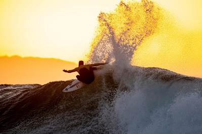 Michel Bourez at the Corona Open J-Bay 2019 in Jeffreys Bay