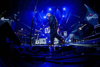 Ozols performs during Red Bull Sound Clash in Riga, Latvia on December 4, 2020.
