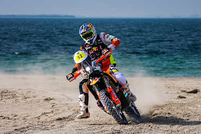 Matthias Walkner during Super Stage Yas Island of the 2021 Abu Dhabi Desert Challenge in Abu Dhabi, United Arab Emirates on November 6, 2021.