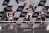 Marc Marquez, Dani Pedrosa, and Jorge Lorenzo on the podium after the MotoGP Red Bull U.S. Grand Prix of The Americas - Race at Circuit of The Americas in Austin, Texas on April 21, 2013.