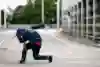 Angyil dances on the streets.