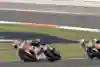 Lorenzo Fellon ahead of Yuki Kunii - Assen 2019