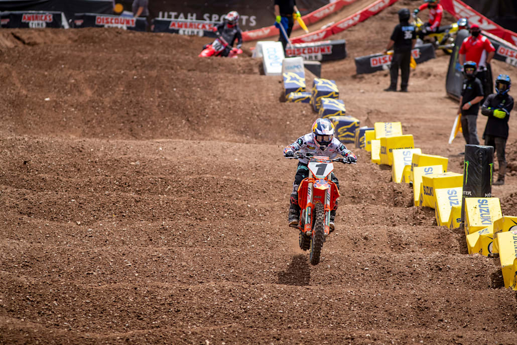 Διαδρομή σε αγώνα supercross