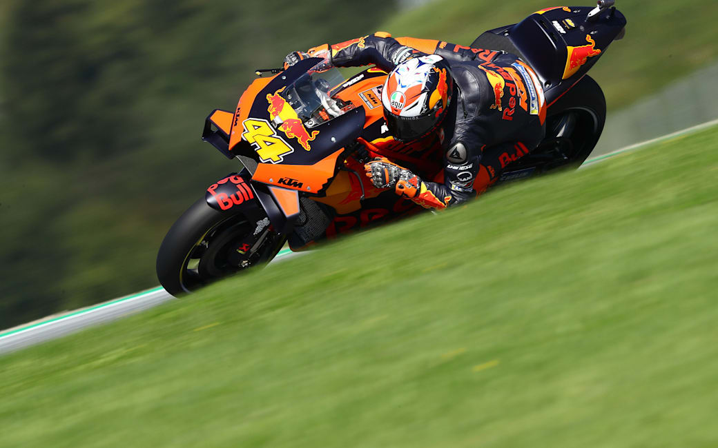 First Ever Motogp Pole Position For Red Bull Ktm News