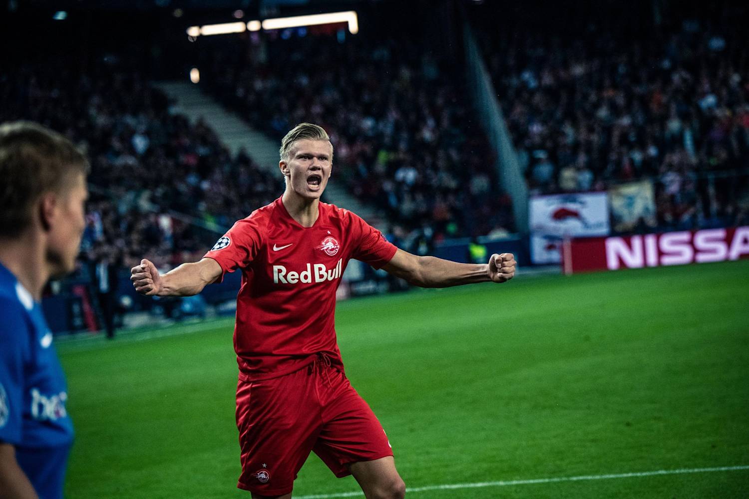 Erling Haaland: Champions League hat-trick - interview