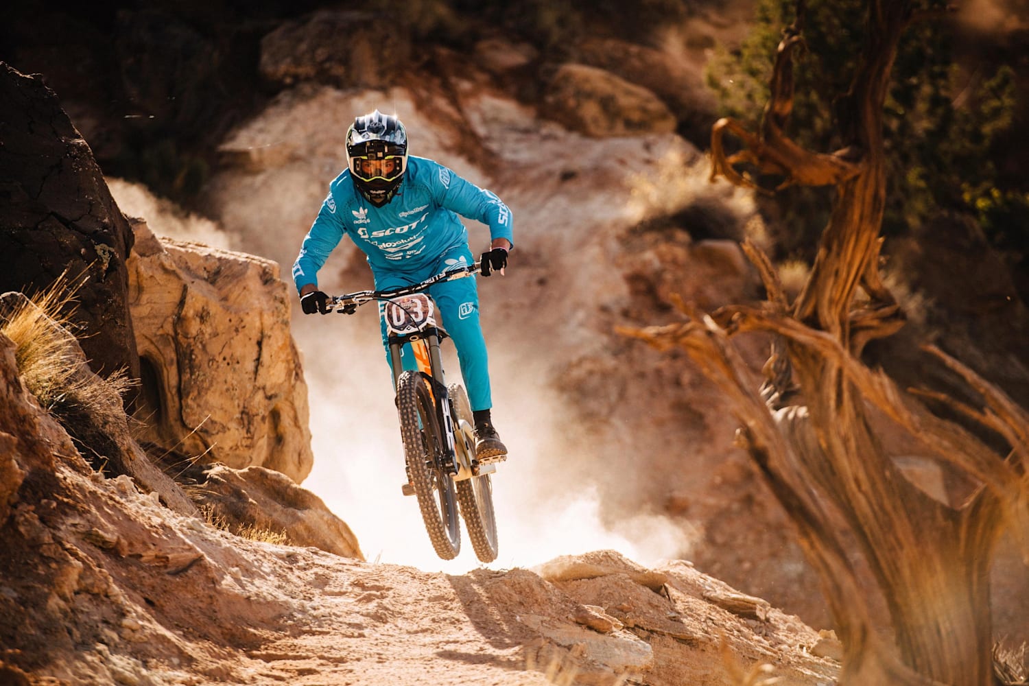 POV Brendan Fairclough podczas Red Bull Rampage 2018