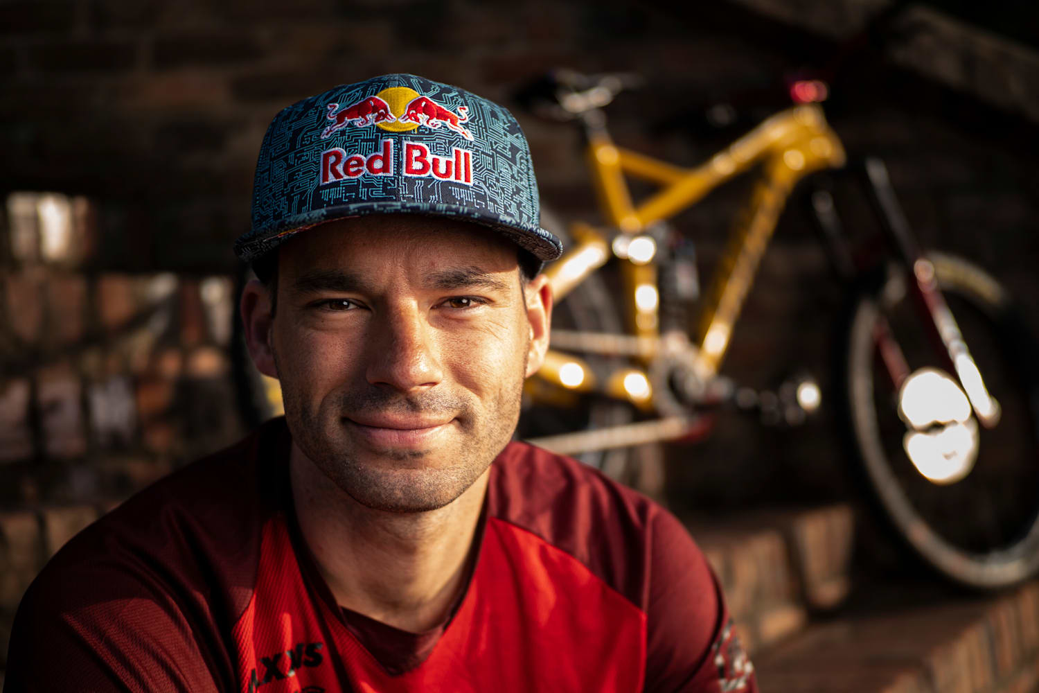 red bull mtb hat