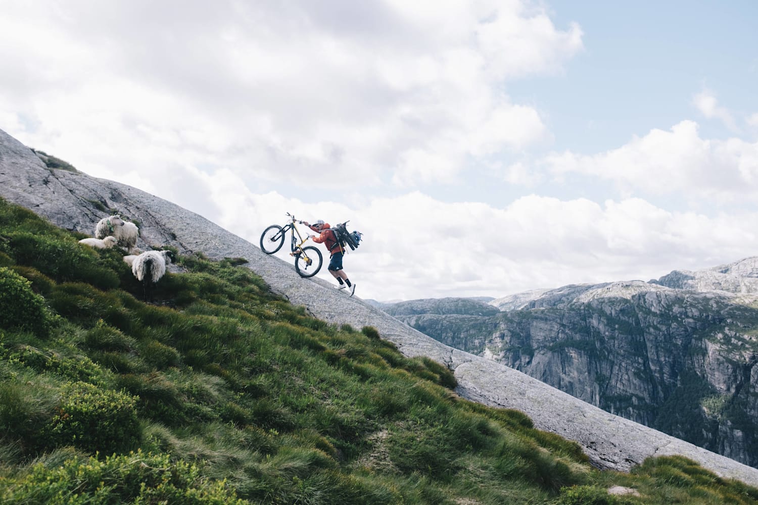 everesting on a bike