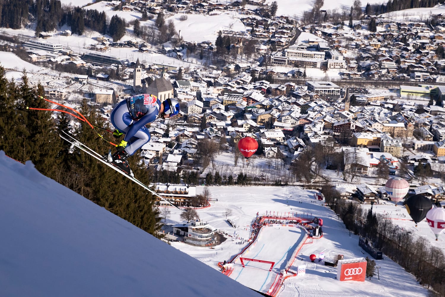 FIS Ski World Cup Kitzbuhel Dominik Paris third in DH