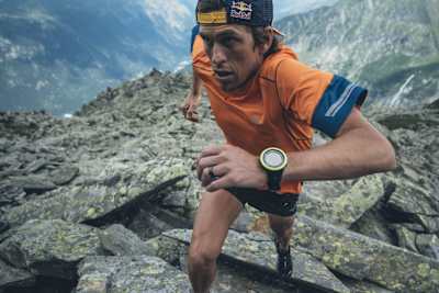 Ryan Sandes en Chamonix, Francia.