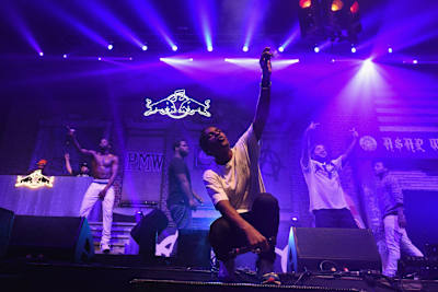 A$AP Rocky na Red Bull Culture Clash w Londynie