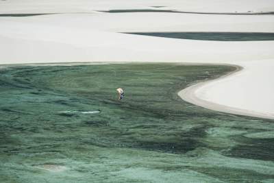 Alex Neto performs during Red Bull Rally dos Ventos at Lencois Maranhenses National Park in Barreirinhas, Brazil. on Sept. 16, 2017.