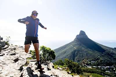 Ryan Sandes en acción.
