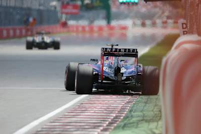 Daniel Ricciardo in Canada 2014.
