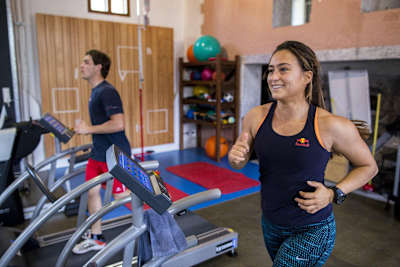 Lena Erdil no DTC em Thalgau, Áustria