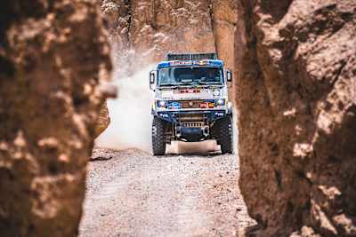 Eduard Nikolaev (RUS), Team Kamaz Master, during stage 5 of the 2019 Dakar Rally from Tacna to Arequipa, Peru on January 11, 2019.