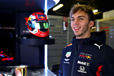 A photo of Red Bull Racing driver Pierre Gasly.