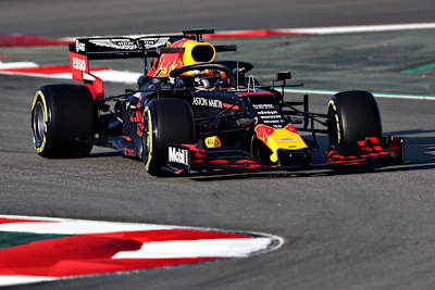 Test de F1 en Barcelona.